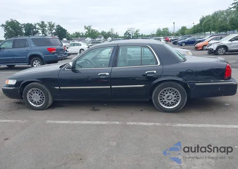 2002 Mercury Grand Marquis Gs из США, поврежденный, VIN 2MEFM74W82X629532